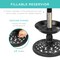 Best Choice Products Solar Lighted Pedestal Bird Bath w/ Planter, Integrated Panel